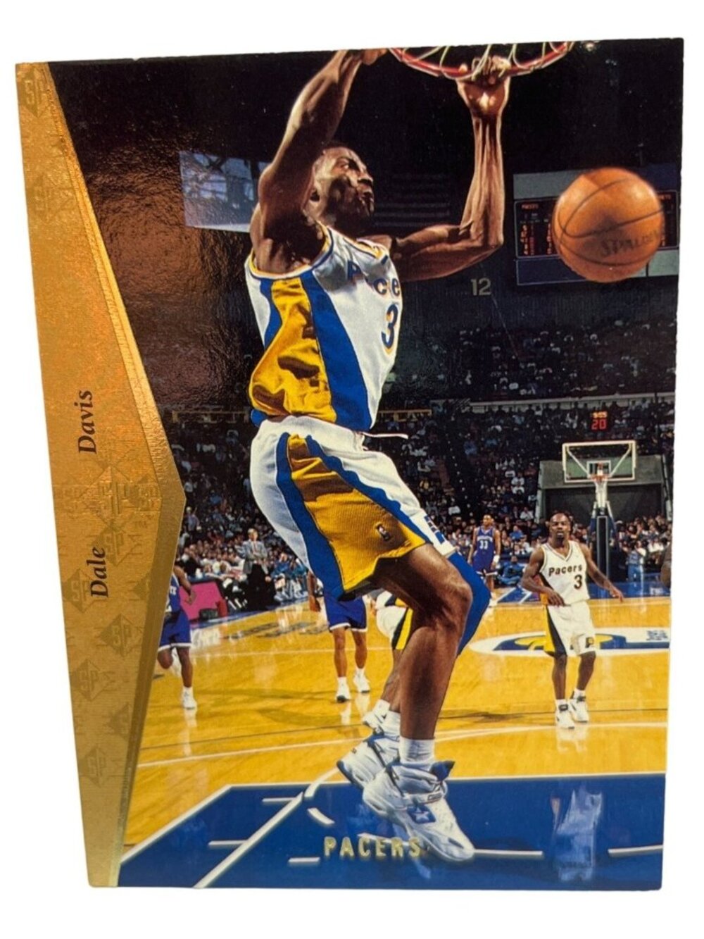Dale Davis 1995-96 SP Basketball Trading Card #85 Indiana Pacers Forward S206